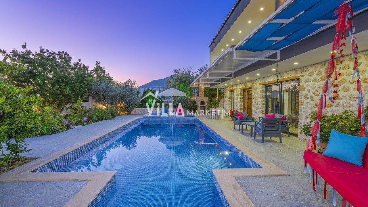 Villa Emma - Kalkan Üzümlü Kiralık Villa | Villa Marketim - VillaMaks