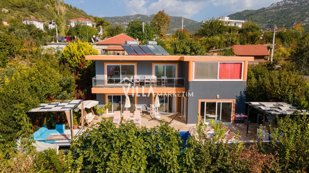 Villa Sultanyeli Kalkan, Kalkan Kaş Kiralık Villa/ Villa Marketim - VillaMaks