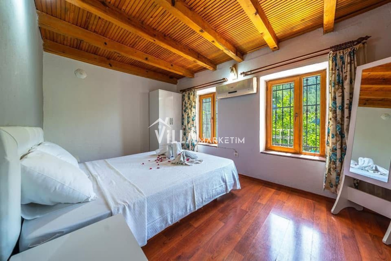 Villa Marina - Fethiye Kayaköy Kiralık Jakuzili Villa - VillaMaks