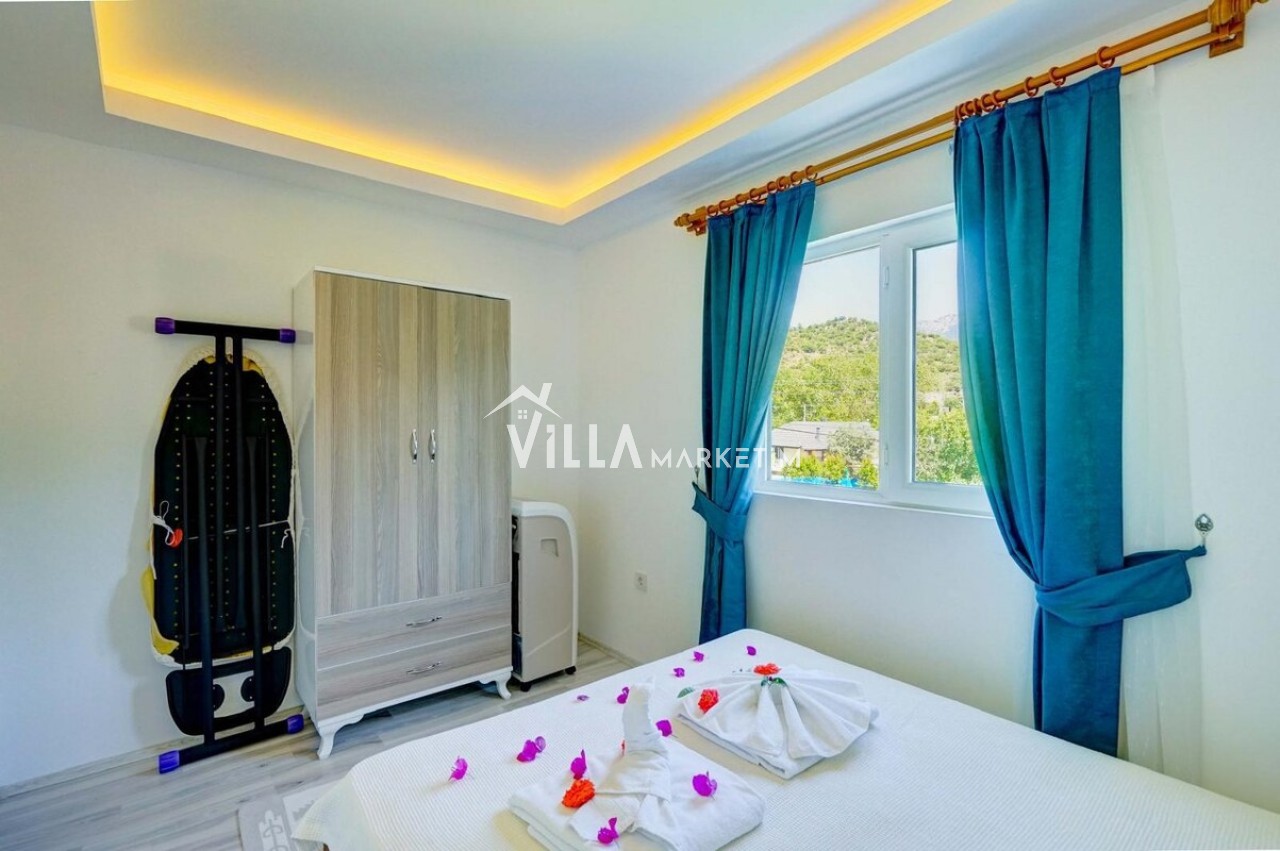 Villa Nuröz Lavanta - Fethiye Kayaköy Kiralık Jakuzili Villa - VillaMaks