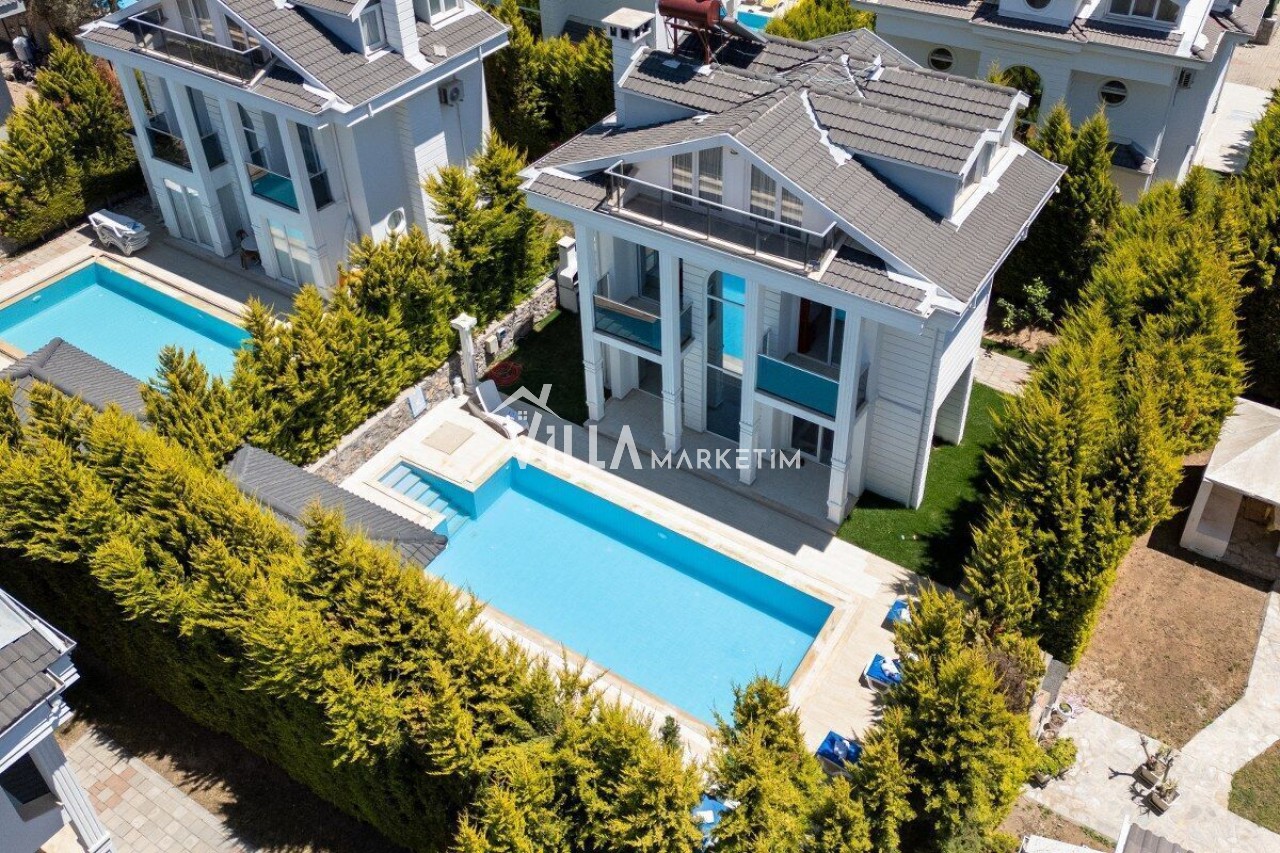 Villa Beyaz - Fethiye Hisarönü Kiralık Villa | Villa Marketim - VillaMaks