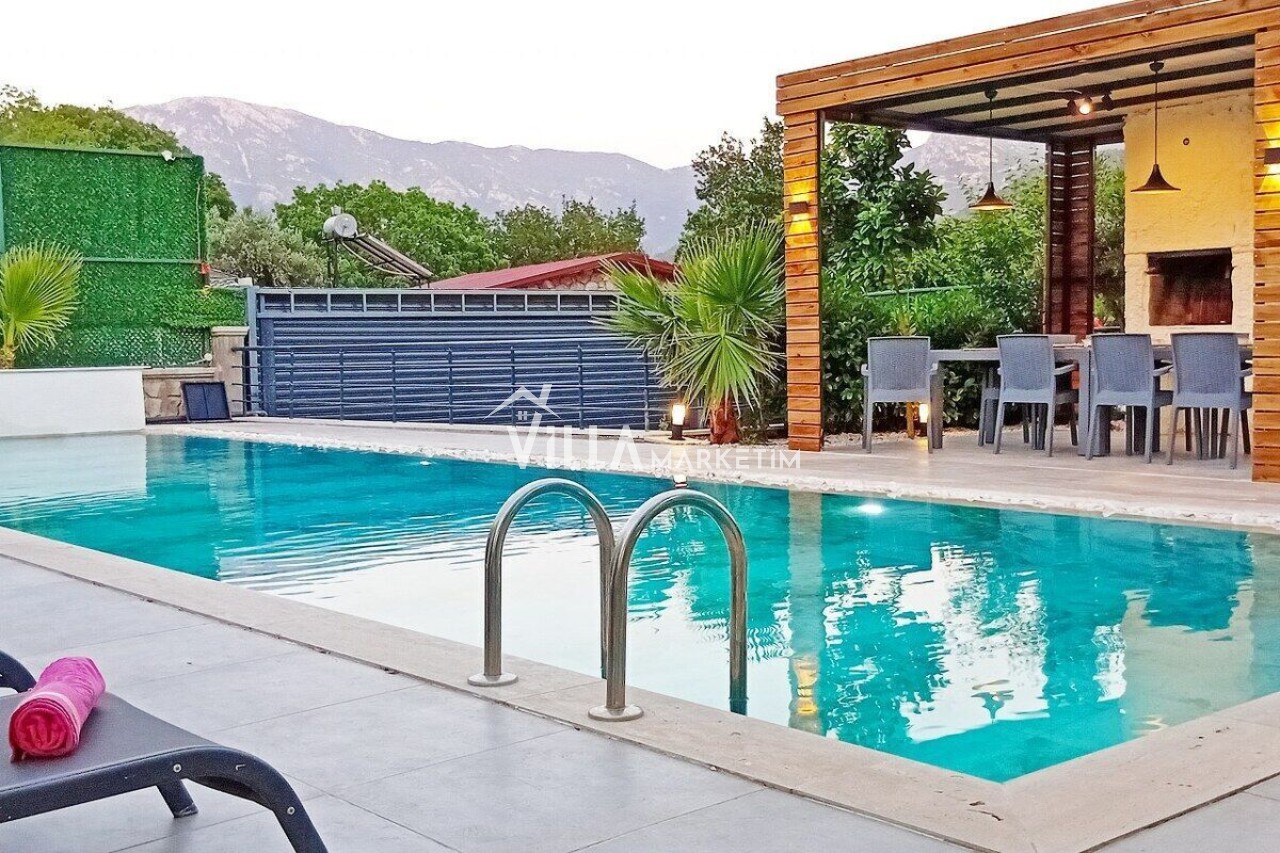 Villa Mamon Luxury - Fethiye Kayaköy Kiralık Villa - VillaMaks