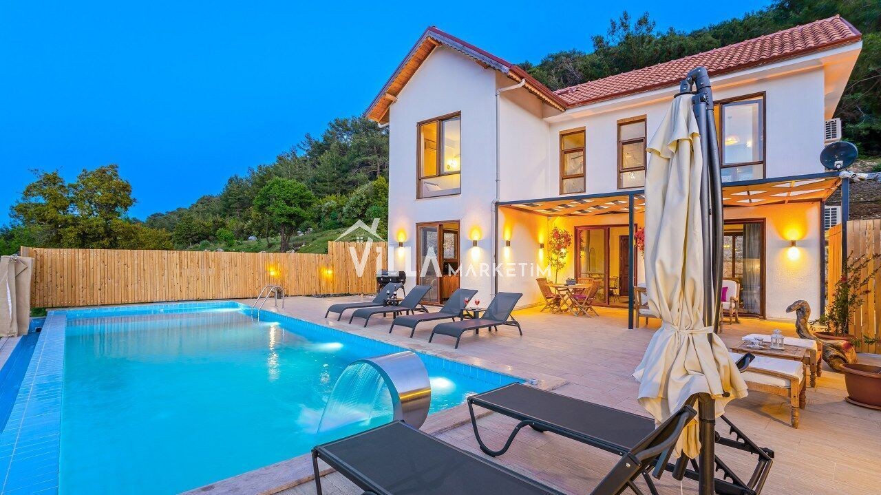 Villa Casa Luna - Kalkan Sarıbelen Kiralık Villa | Villa Marketim - VillaMaks